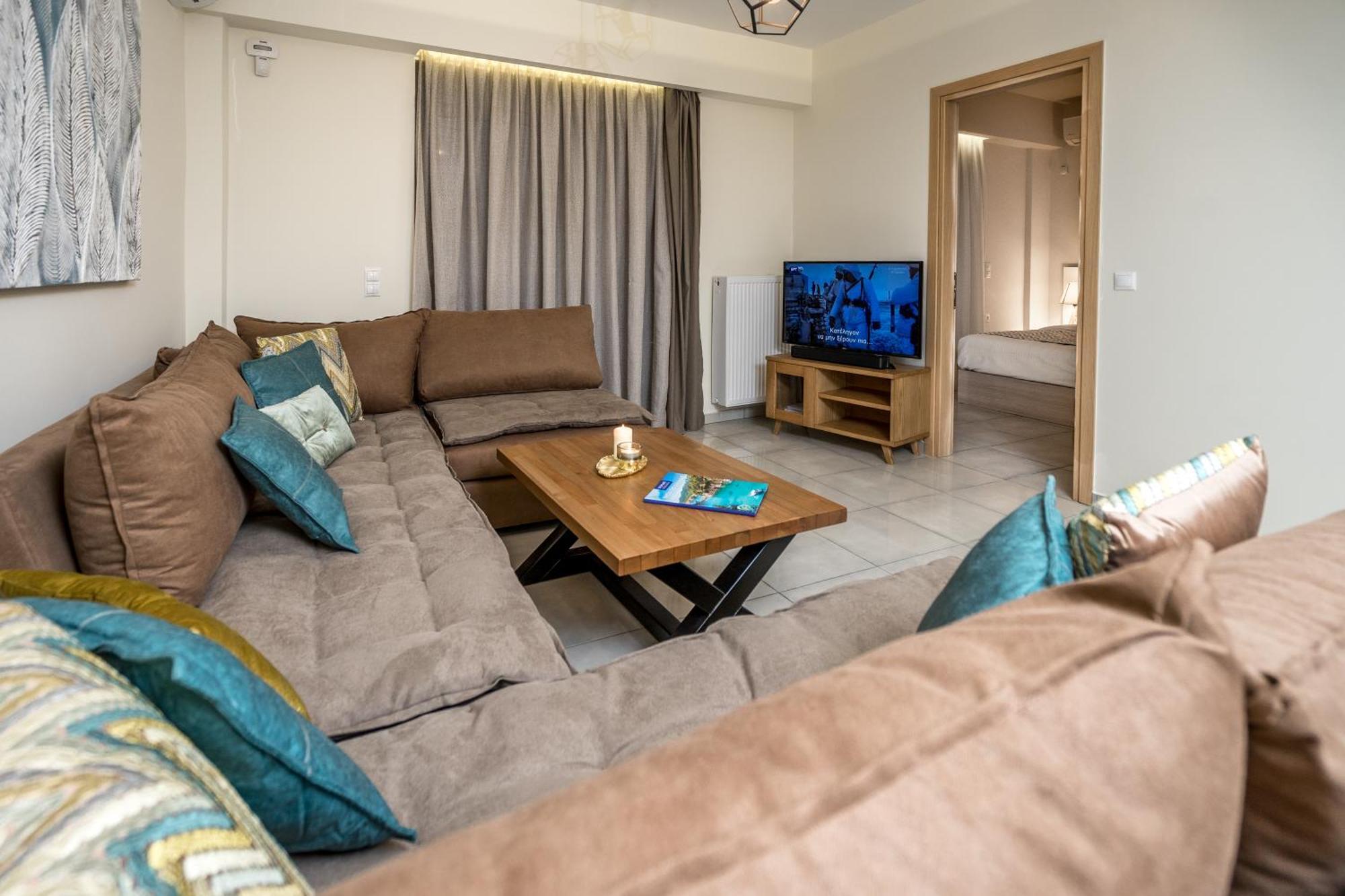 Lemar Luxury Apartments Khersónisos Eksteriør bilde