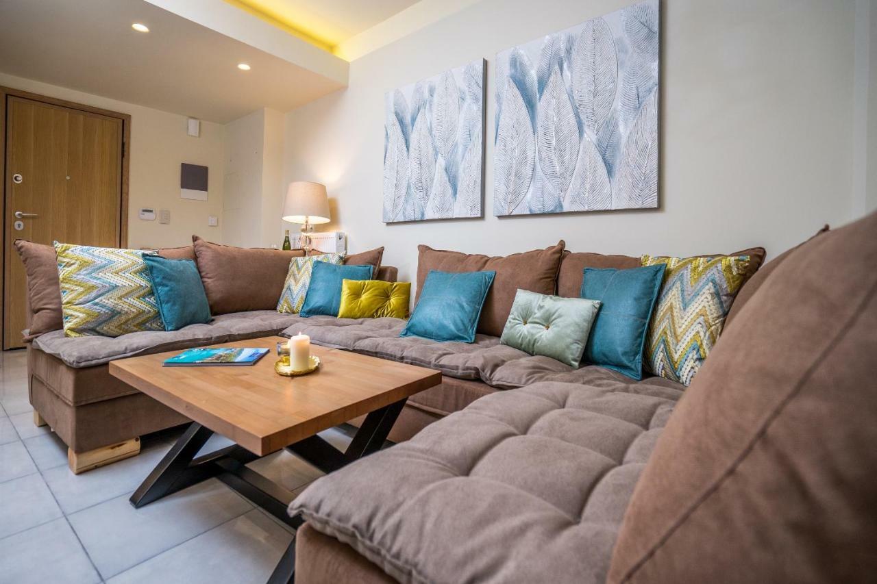 Lemar Luxury Apartments Khersónisos Eksteriør bilde