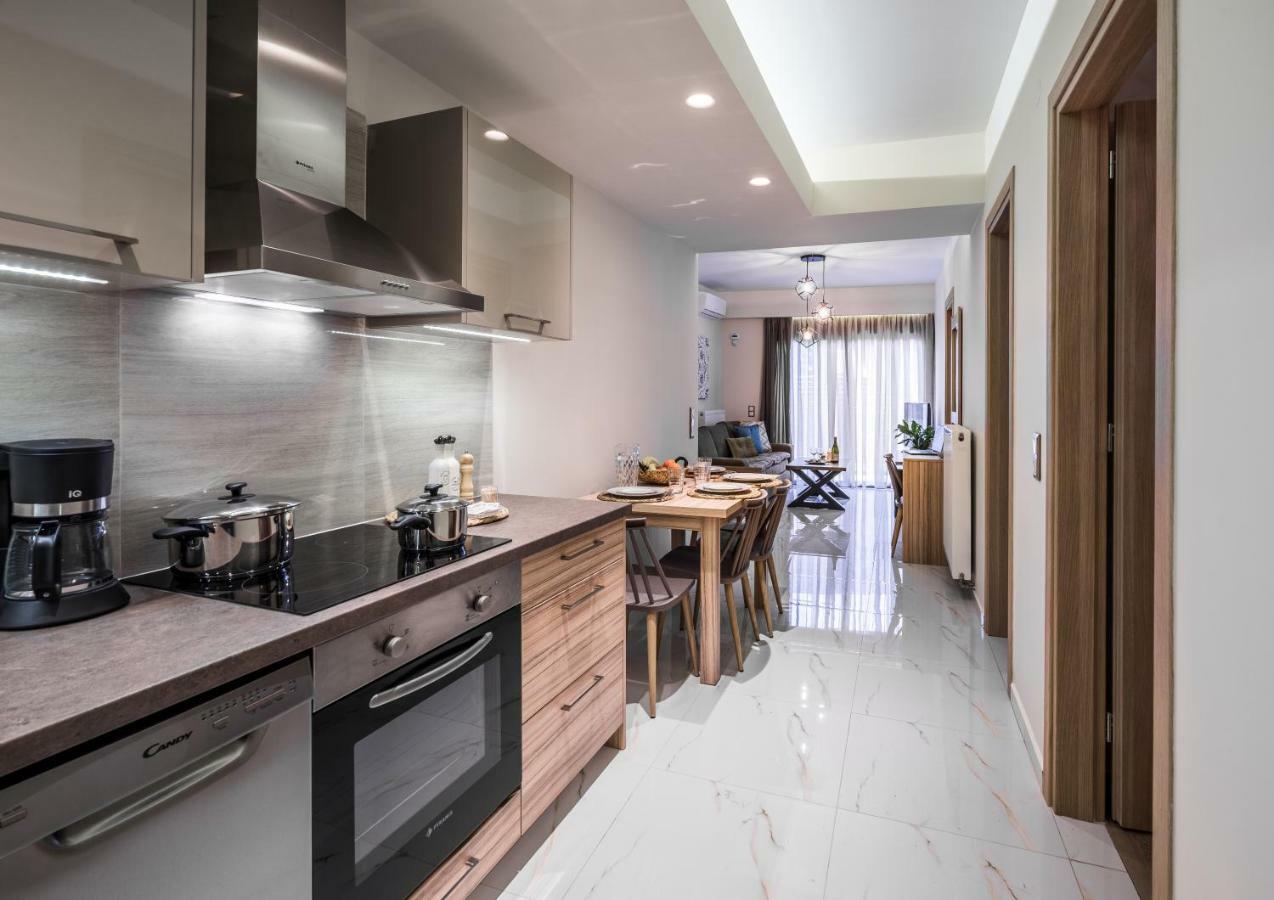 Lemar Luxury Apartments Khersónisos Eksteriør bilde