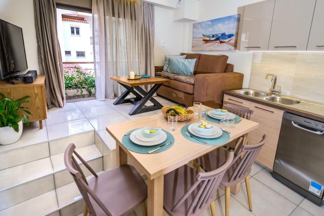 Lemar Luxury Apartments Khersónisos Eksteriør bilde