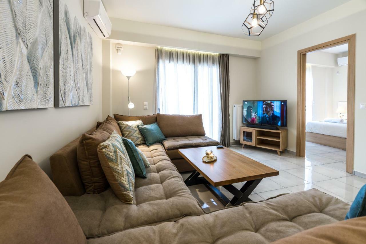 Lemar Luxury Apartments Khersónisos Eksteriør bilde