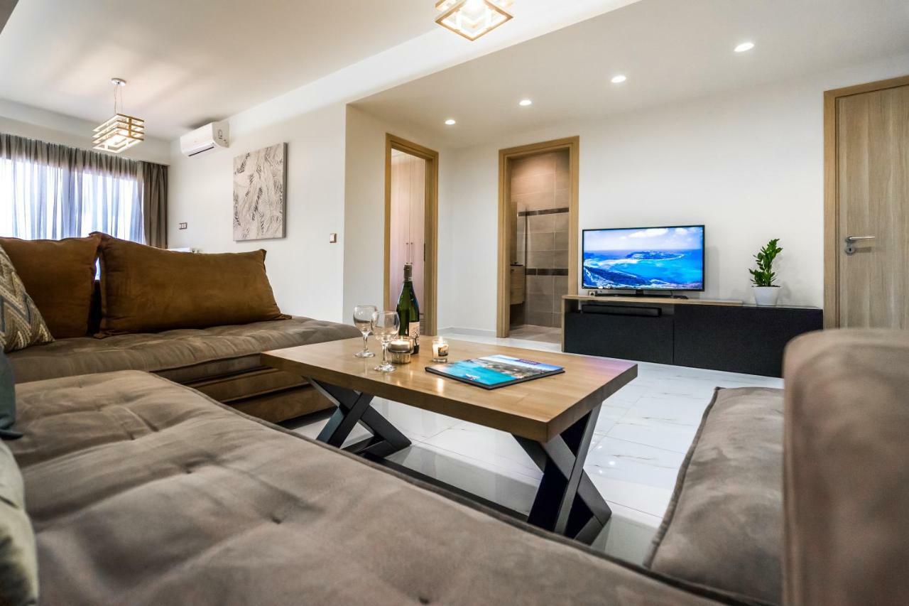 Lemar Luxury Apartments Khersónisos Eksteriør bilde